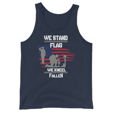 Cargar imagen en el visor de la galería, We Stand For The Flag Unisex Tank Top