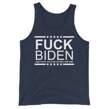 Cargar imagen en el visor de la galería, F**K BIDEN Unisex Tank Top