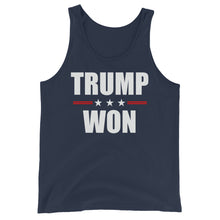 Cargar imagen en el visor de la galería, TRUMP WON Unisex Tank Top