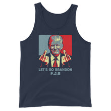 Charger l'image dans la galerie, Let’s go Brandon TRUMP FJB Unisex Tank Top