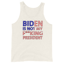 Cargar imagen en el visor de la galería, Biden is not my F**king President Flag Unisex Tank Top