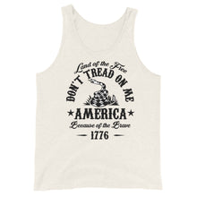 Cargar imagen en el visor de la galería, Don’t tread on me Unisex Tank Top