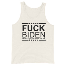 Cargar imagen en el visor de la galería, F**K BIDEN Unisex Tank Top