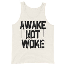 Cargar imagen en el visor de la galería, AWAKE NOT WOKE Unisex Tank Top