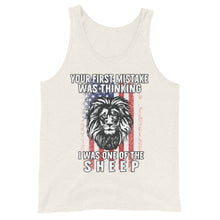 Cargar imagen en el visor de la galería, NOT A SHEEP Unisex Tank Top