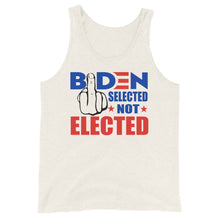Cargar imagen en el visor de la galería, Biden selected not Elected Unisex Tank Top