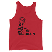 Charger l'image dans la galerie, Trump piss on Biden Unisex Tank Top