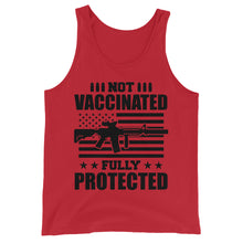 Cargar imagen en el visor de la galería, Not Vaccinated fully protected Unisex Tank Top