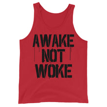 Cargar imagen en el visor de la galería, AWAKE NOT WOKE Unisex Tank Top
