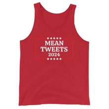 Cargar imagen en el visor de la galería, Mean Tweets 2024 Unisex Tank Top