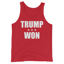Cargar imagen en el visor de la galería, TRUMP WON Unisex Tank Top
