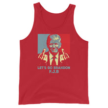 Charger l'image dans la galerie, Let’s go Brandon TRUMP FJB Unisex Tank Top