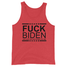 Cargar imagen en el visor de la galería, F**K BIDEN Unisex Tank Top