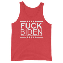 Cargar imagen en el visor de la galería, F**K BIDEN Unisex Tank Top