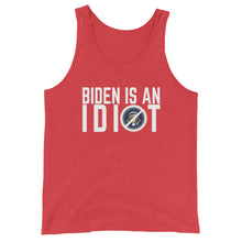 Charger l'image dans la galerie, BIDEN IS AN IDIOT Unisex Tank Top