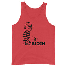 Charger l'image dans la galerie, Trump piss on Biden Unisex Tank Top