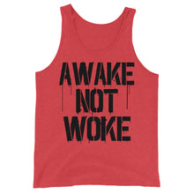 Cargar imagen en el visor de la galería, AWAKE NOT WOKE Unisex Tank Top