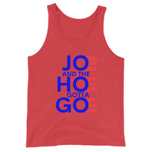 Cargar imagen en el visor de la galería, Joe and the Hoe Gotta Go Unisex Tank Top