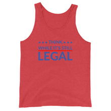 Charger l'image dans la galerie, Think while it’s still LEGAL Unisex Tank Top