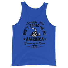 Cargar imagen en el visor de la galería, Don’t tread on me Unisex Tank Top