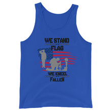 Cargar imagen en el visor de la galería, We Stand For The Flag Unisex Tank Top