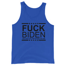 Cargar imagen en el visor de la galería, F**K BIDEN Unisex Tank Top