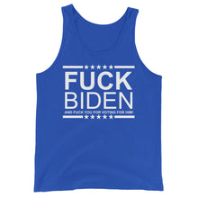 Cargar imagen en el visor de la galería, F**K BIDEN Unisex Tank Top