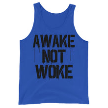 Cargar imagen en el visor de la galería, AWAKE NOT WOKE Unisex Tank Top