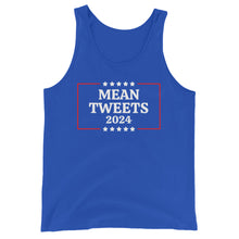 Cargar imagen en el visor de la galería, Mean Tweets 2024 Unisex Tank Top