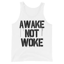 Cargar imagen en el visor de la galería, AWAKE NOT WOKE Unisex Tank Top