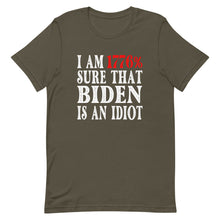 Charger l'image dans la galerie, Biden is an Idiot Short-Sleeve Unisex T-Shirt