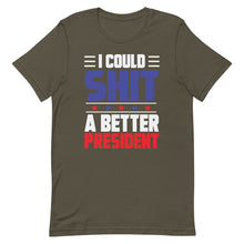 Cargar imagen en el visor de la galería, I could SH*T a better President Short-Sleeve Unisex T-Shirt