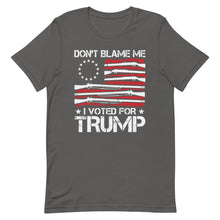 Cargar imagen en el visor de la galería, I voted for TRUMP Short-Sleeve Unisex T-Shirt