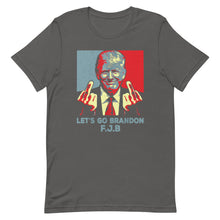 Cargar imagen en el visor de la galería, TRUMP Let’s go Brandon FJB Short-Sleeve Unisex T-Shirt