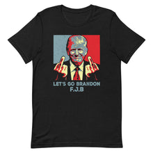 Cargar imagen en el visor de la galería, TRUMP Let’s go Brandon FJB Short-Sleeve Unisex T-Shirt