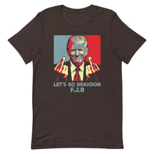 Cargar imagen en el visor de la galería, TRUMP Let’s go Brandon FJB Short-Sleeve Unisex T-Shirt