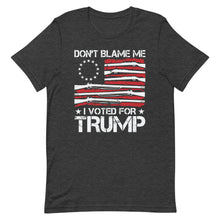 Cargar imagen en el visor de la galería, I voted for TRUMP Short-Sleeve Unisex T-Shirt