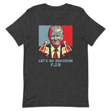 Cargar imagen en el visor de la galería, TRUMP Let’s go Brandon FJB Short-Sleeve Unisex T-Shirt