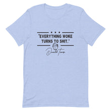 Cargar imagen en el visor de la galería, Everything Woke turns to Sh*t Short-Sleeve Unisex T-Shirt