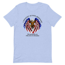 Cargar imagen en el visor de la galería, Non Bidenary 2 Pronouns Unisex t-shirt