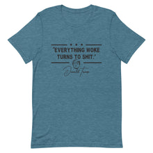 Cargar imagen en el visor de la galería, Everything Woke turns to Sh*t Short-Sleeve Unisex T-Shirt