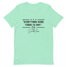 Cargar imagen en el visor de la galería, Everything Woke turns to Sh*t Short-Sleeve Unisex T-Shirt