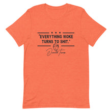Cargar imagen en el visor de la galería, Everything Woke turns to Sh*t Short-Sleeve Unisex T-Shirt