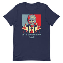 Cargar imagen en el visor de la galería, TRUMP Let’s go Brandon FJB Short-Sleeve Unisex T-Shirt