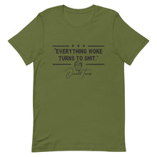 Cargar imagen en el visor de la galería, Everything Woke turns to Sh*t Short-Sleeve Unisex T-Shirt