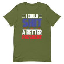 Cargar imagen en el visor de la galería, I could SH*T a better President Short-Sleeve Unisex T-Shirt