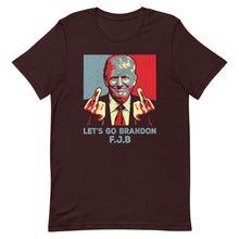 Cargar imagen en el visor de la galería, TRUMP Let’s go Brandon FJB Short-Sleeve Unisex T-Shirt