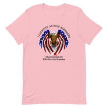 Cargar imagen en el visor de la galería, Non Bidenary 2 Pronouns Unisex t-shirt