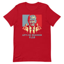 Cargar imagen en el visor de la galería, TRUMP Let’s go Brandon FJB Short-Sleeve Unisex T-Shirt