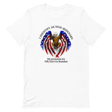 Cargar imagen en el visor de la galería, Non Bidenary 2 Pronouns Unisex t-shirt